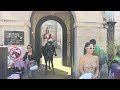 Tourists Deliberately Ignore the New Sign, and the King's Guard Reacts at Horse Guards in London