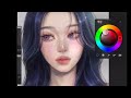 How To Paint Hair (Retouching subscriber drawing)