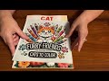 Flip through of 3 cat color books