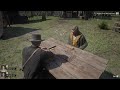 Red Dead Redemption 2 nervous domino player