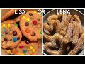 LISA OR LENA(would you rather) - SUMMER EDITION! food, houses, pool, fun, cars and more