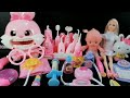 Pink Rabbit / Satisfying with Unboxing Pink Rabbit Doctor Dental Tools Playset with Barbie and Baby