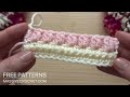 Very Easy & Unusual Crochet Pattern for Beginners! 👌 Crochet Stitch for Baby Blanket, Bag & Scarf