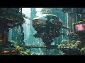 Pov: It's 2077 In A Heavenly Natural Cityscape - Sci-fi Cyberpunk Atmosphere 🏙️🌲