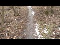 Wet spring mud road