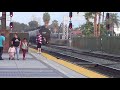 BNSF E/B Ethanol train departing Fullerton station 2017-12-16