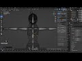 BLENDER 3.2 anime rigging using AUTORIG-pro  (Real time)