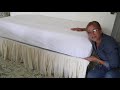 How to make a fitted sheet from an unused flat sheet.