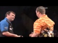 Wayne Mardle great 160 checkout under pressure - Premier League of Darts 2009