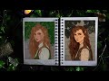 Recreating My First Digital Painting 1.5 Years Later | Chatty Digital Painting Process