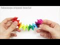 Origami MAGIC Kaleidoscope FROM HEARTS - Yakomoga EASY Origami