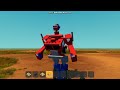 TRANSFORMING Optimus Prime - Scrap Mechanic