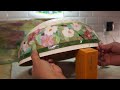 Making of a Tiffany Studios Stained Glass Lamp WILD ROSES Part 3