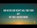 Rick Price - Heaven Knows (Lyrics)