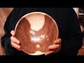 The Beauty  Inside This Black Walnut Wood Turning