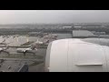 STORMY Approach & RAINY Landing in Bangkok Airport! Thai Airways 777-300/ER Wing View BKK VTBS