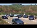 XK8 & XKRs Crossing the Golden Gate Bridge