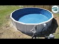 How To Install Your Own Above Ground Pool #shortsvideo #abovegroundpools #pool #pooldesign