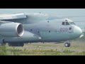 C-2輸送機　5機による編隊飛行!! Japan C-2 Transport Airplane Formation Flight 美保基地航空祭2019　航空自衛隊