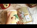 Botanical junk journal flip through