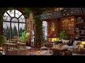 Relaxing Jazz Instrumental Music for Study, Work☕Smooth Jazz Piano Music & Cozy Coffee Shop Ambience