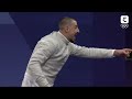 Referee 'KILLED ME' again storms Georgian world number one fencer 😳 #Paris2024 #Olympics