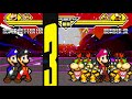 M.U.G.E.N 4 Marios vs 4 Bowser Jrs