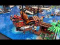 EPIC LEGO PIRATE MOC - One Of The Largest Dioramas I've Seen!
