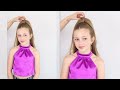 Simple Half Up Half Down HairStyle Tutorial 2023!