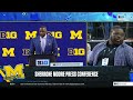 Michigan HC Sherrone Moore Press Conference | 2024 B1G Football Media Days