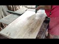 Menyambung kayu // dompet kayu