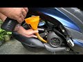 How to Change oil and gear oil of Mio Gravis