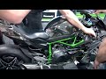 H2R revving to 4000rpm @ Kawasaki HQ Australia