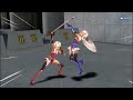 Action Taimanin - Arena #86 & #87 - Eleonor and Shizuru vs Demons and Badass Brutes