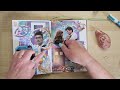 Journal With Me | 다꾸| ヴィンテージ装飾 | Doctor Who Theme #papertherapy #scrapbooking #papersounds #ASMR