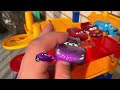 Clean up muddy minicars & disney pixar car convoys! Play in the garden