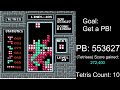 The best Tetris preformance I have ever done.