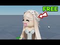 20+ FREE HAIR AND ITEMS ON ROBLOX 💙