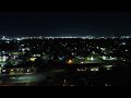 Downtown Lights Bakersfield on a Moonless Night