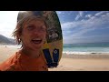 #Skimboard no #RiodeJaneiro com o Campeão Mundial Lucas Fink // SUNRISE SKIMBOARDING SESSION IN RIO