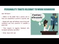 Personality - Part I |Organisational Behaviour