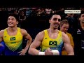 Top 3 in Men's High Bar Final - 2023 Paris Gymnastics World Challenge Cup