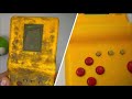 Restoring a Broken $0.5 Retro Classic Childhood Vintage Tetris Handheld Games. 9999999 Games in 1