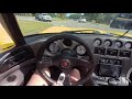 1995 Dodge Viper RT10, POV driving exhaust video, cat delete, 1 gen