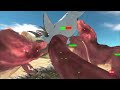 One-Eyed Red Tyrannosaurus Growing In Battle With Team Fantasy + Aquatics