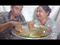 Pork curry with beans and onion|Eating with my husband|Alokali vlogs|Naga mukbang|Northeast India