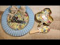 Decoupage Napkin Tutorial 3 Easy Crafts!