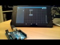 FlowGrid connected to Arduino via Android Firmata