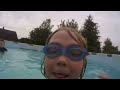 Isla Swimming Underwater