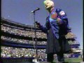 Cyndi Lauper nails National Anthem PERFECT!!